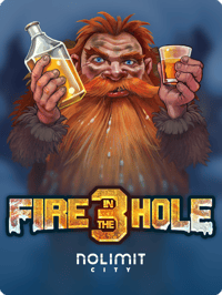 Captura del juego Fire in the Hole 3 (Nolimit City) en BC.Game
