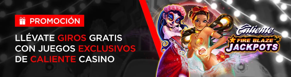 Banner promocional oficial de Caliente.mx para Giros de Fiesta